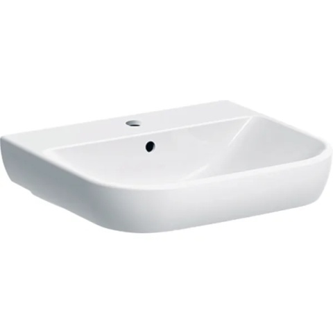 GEBERIT SMYLE Umywalka 55 cm, biały/KeraTect