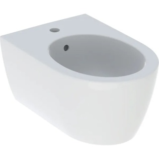 GEBERIT iCon Bidet wiszący, ukryte mocowania, biały/KeraTect