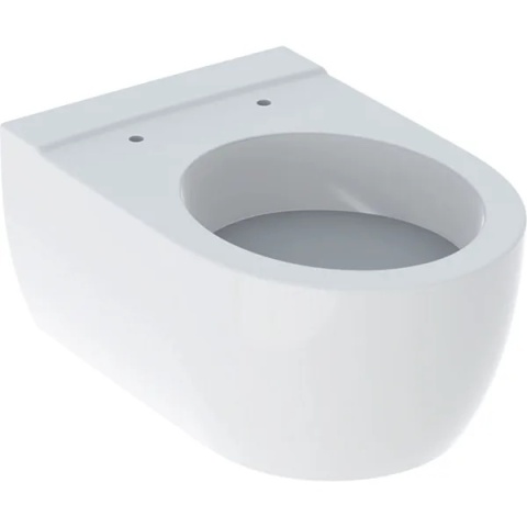 GEBERIT iCon Wisząca miska WC, lejowa, ukryte mocowania, biały