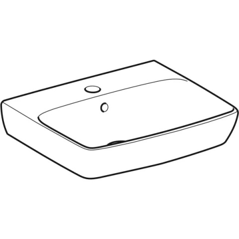 GEBERIT SELNOVA SQUARE Umywalka mała 50 cm