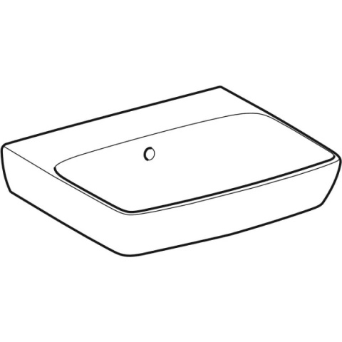 GEBERIT SELNOVA SQUARE Umywalka mała 50 cm