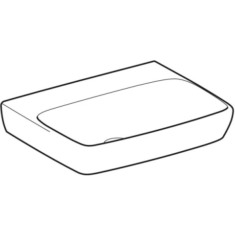 GEBERIT SELNOVA SQUARE Umywalka mała 55 cm