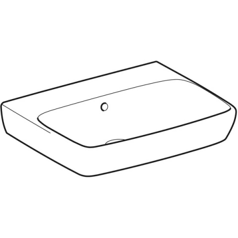 GEBERIT SELNOVA SQUARE Umywalka mała 55 cm