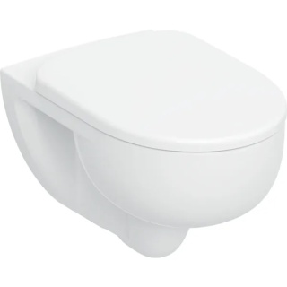 GEBERIT SELNOVA Zestaw wiszącej miski WC, lejowa, TurboFlush, z deską sedesową