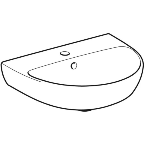 GEBERIT SELNOVA Umywalka mała 50 cm, biały