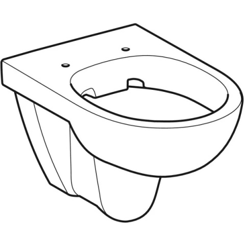 GEBERIT SELNOVA Wisząca miska WC, lejowa, Rimfree, biały