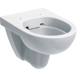 GEBERIT SELNOVA Wisząca miska WC, lejowa, Rimfree, biały