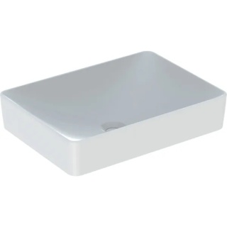GEBERIT VariForm Umywalka nablatowa 55 cm, prostokątna, biały/KeraTect