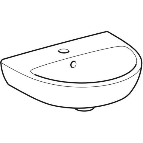 GEBERIT SELNOVA Umywalka mała 45 cm, biały