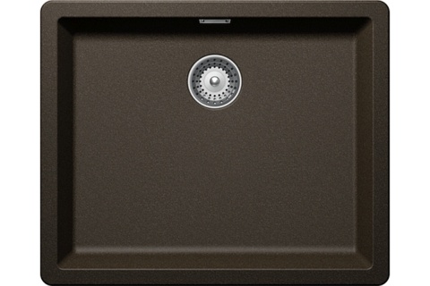SCHOCK zlewozmywak GREENWICH N-100L Bronze CRISTADUR - linia Studio
