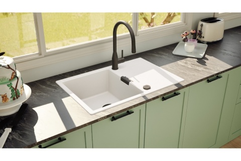 SCHOCK zlewozmywak MONO D-100 Bronze CRISTADUR - linia Studio