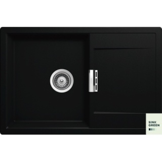 SCHOCK zlewozmywak MONO D-100 Night CRISTADUR - linia Studio