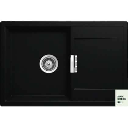 SCHOCK zlewozmywak MONO D-100 Night CRISTADUR - linia Studio