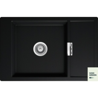 SCHOCK zlewozmywak MONO D-100XS Night CRISTADUR - linia Studio