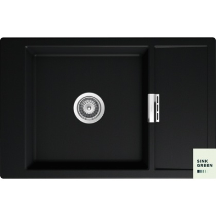 SCHOCK zlewozmywak MONO D-100XS Night CRISTADUR - linia Studio