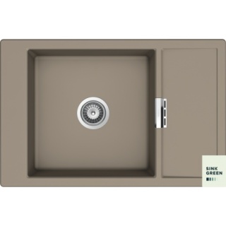 SCHOCK zlewozmywak MONO D-100XS Twilight CRISTADUR - linia Studio