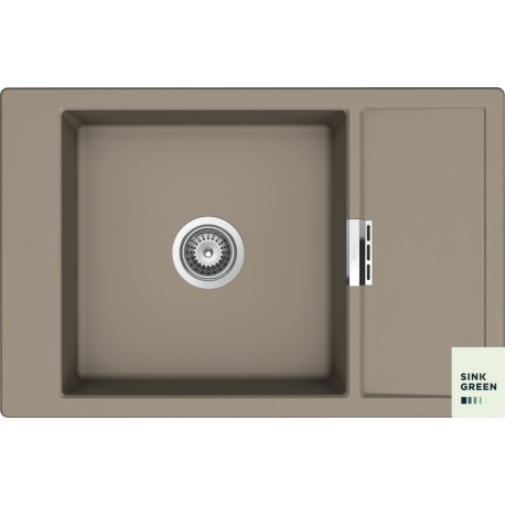 SCHOCK zlewozmywak MONO D-100XS Twilight CRISTADUR - linia Studio