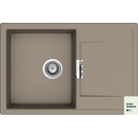 SCHOCK zlewozmywak MONO D-100 Twilight CRISTADUR - linia Studio