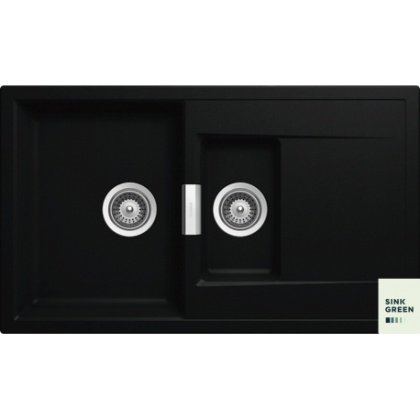 SCHOCK zlewozmywak MONO D-150 Night CRISTADUR