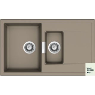 SCHOCK zlewozmywak MONO D-150 Twilight CRISTADUR