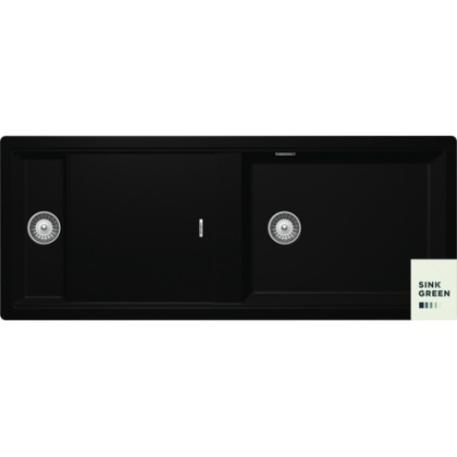 SCHOCK zlewozmywak PREPSTATION D-150 U Night CRISTADUR - linia Studio