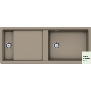 SCHOCK zlewozmywak PREPSTATION D-150 U Twilight CRISTADUR - linia Studio