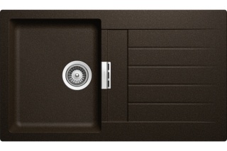 SCHOCK zlewozmywak SIGNUS D-100 Bronze CRISTADUR