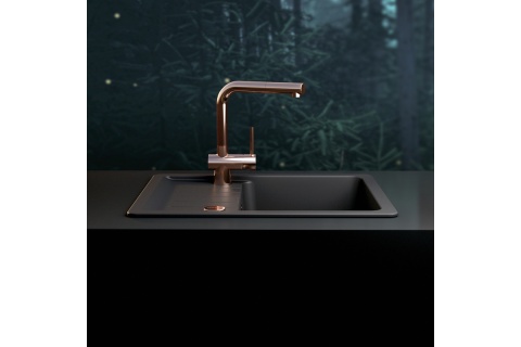 SCHOCK zlewozmywak TOLEDO D-100XS Bronze CRISTADUR - linia Studio