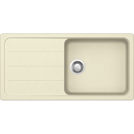 SCHOCK zlewozmywak FORMHAUS D-100L Vanilla CRISTALITE