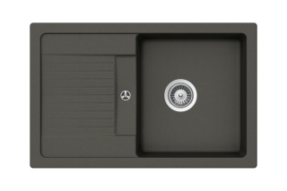 SCHOCK zlewozmywak Lima D-100S Asphalt CRISTALITE