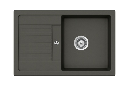 SCHOCK zlewozmywak Lima D-100S Asphalt CRISTALITE