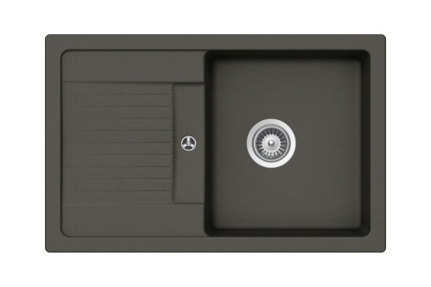 SCHOCK zlewozmywak Lima D-100S Asphalt CRISTALITE