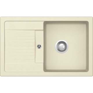 SCHOCK zlewozmywak Lima D-100S Vanilla CRISTALITE