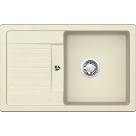 SCHOCK zlewozmywak Lima D-100S Vanilla CRISTALITE