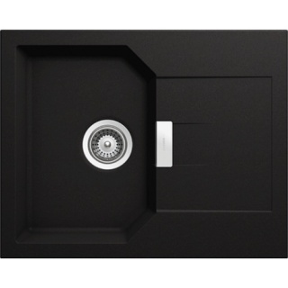 SCHOCK zlewozmywak MANHATTAN D-100XS Nero CRISTALITE