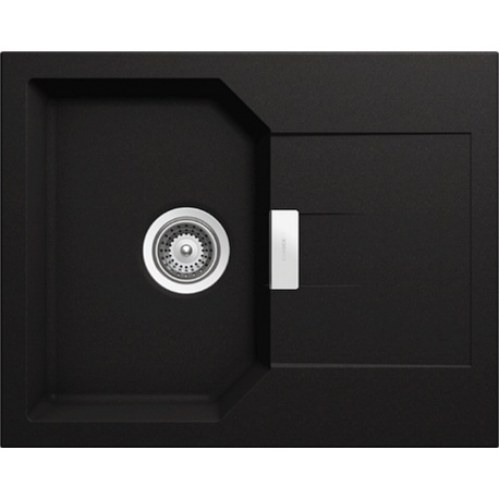 SCHOCK zlewozmywak MANHATTAN D-100XS Nero CRISTALITE