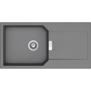 SCHOCK zlewozmywak MANHATTAN D-100L Croma CRISTALITE