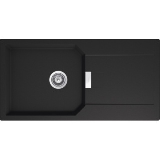 SCHOCK zlewozmywak MANHATTAN D-100L Onyx CRISTALITE
