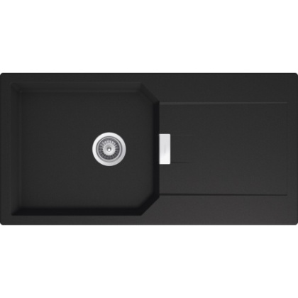 SCHOCK zlewozmywak MANHATTAN D-100L Onyx CRISTALITE