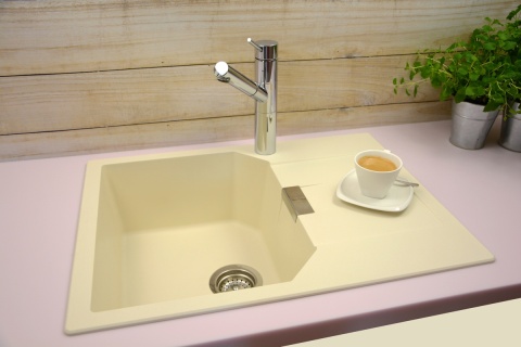 SCHOCK zlewozmywak MANHATTAN D-100S Croma CRISTALITE