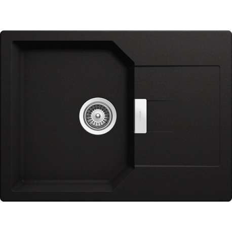 SCHOCK zlewozmywak MANHATTAN D-100S Nero CRISTALITE