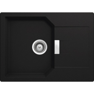 SCHOCK zlewozmywak MANHATTAN D-100S Onyx CRISTALITE