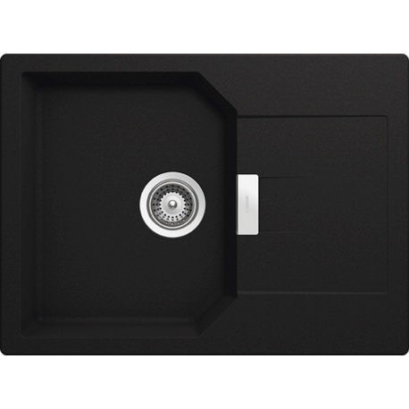 SCHOCK zlewozmywak MANHATTAN D-100S Onyx CRISTALITE