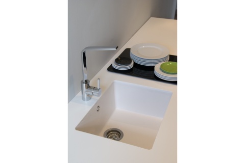 SCHOCK zlewozmywak QUADRO N-100S Alpina CRISTALITE