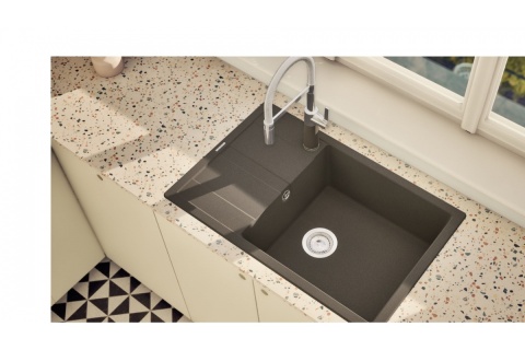 SCHOCK zlewozmywak RONDA D-100XL Croma CRISTALITE