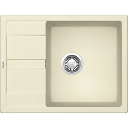 SCHOCK zlewozmywak RONDA D-100L Vanilla CRISTALITE