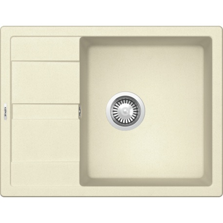 SCHOCK zlewozmywak RONDA D-100L Vanilla CRISTALITE
