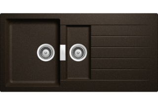 SCHOCK zlewozmywak SIGNUS D-150 Bronze CRISTADUR