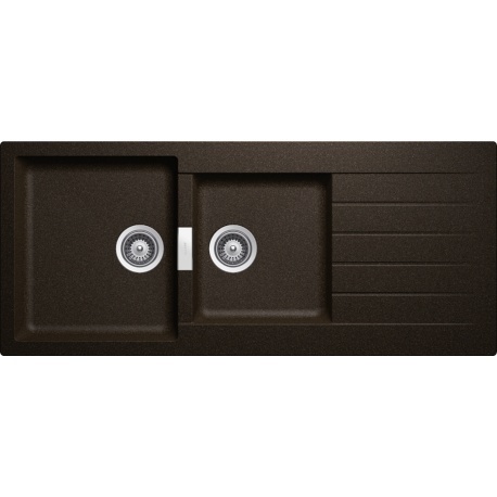 SCHOCK zlewozmywak SIGNUS D-200 Bronze CRISTADUR
