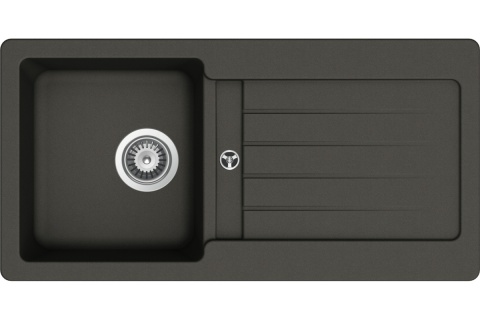 SCHOCK zlewozmywak TYPOS D-100S Asphalt CRISTALITE